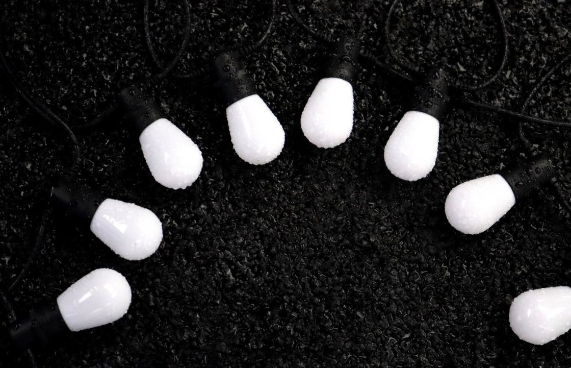 garden decoration waterproof Outdoor Decorative String Lights RGB Colorful OEM ODM